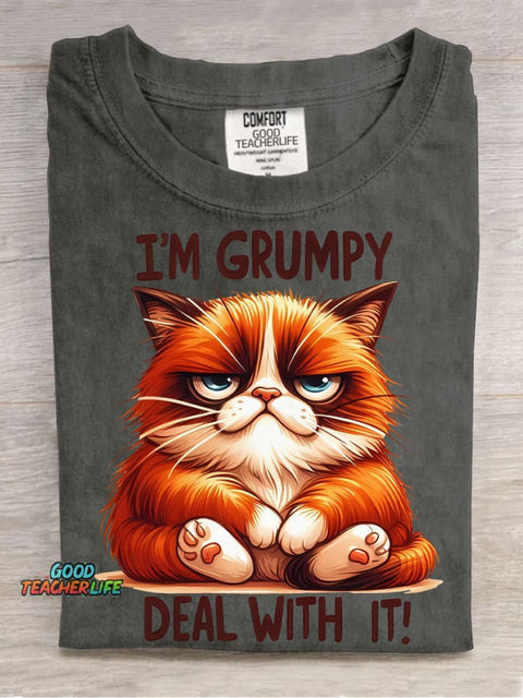 I'm Grumpy Deal with It T-shirt