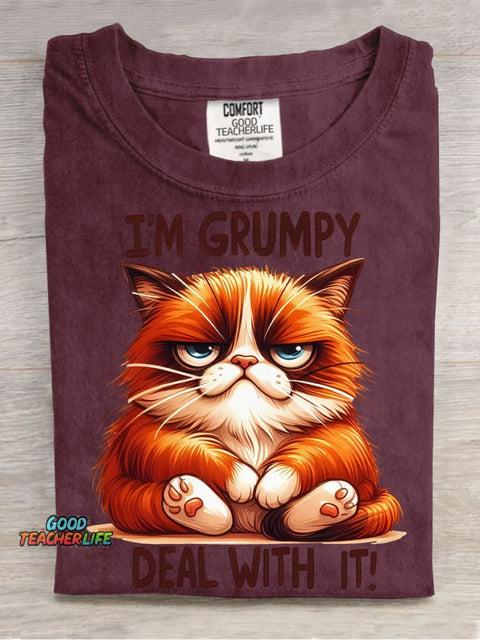 I'm Grumpy Deal with It T-shirt