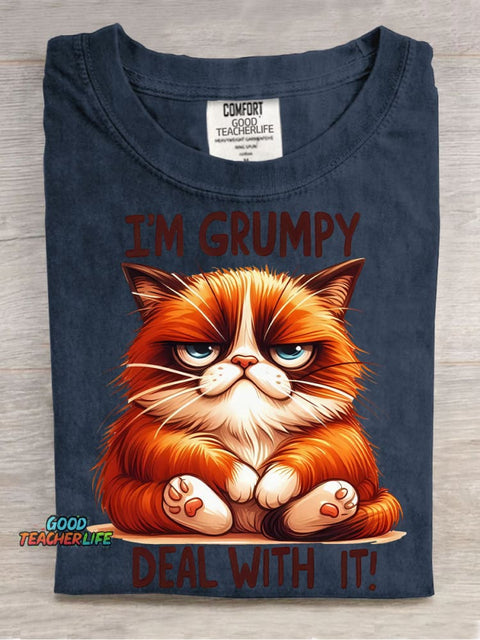 I'm Grumpy Deal with It T-shirt