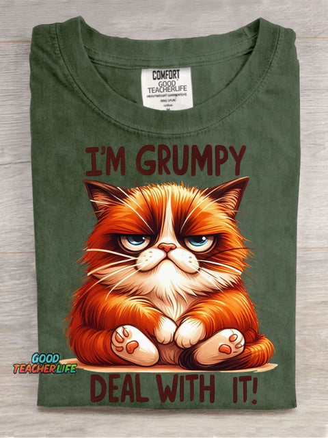 I'm Grumpy Deal with It T-shirt