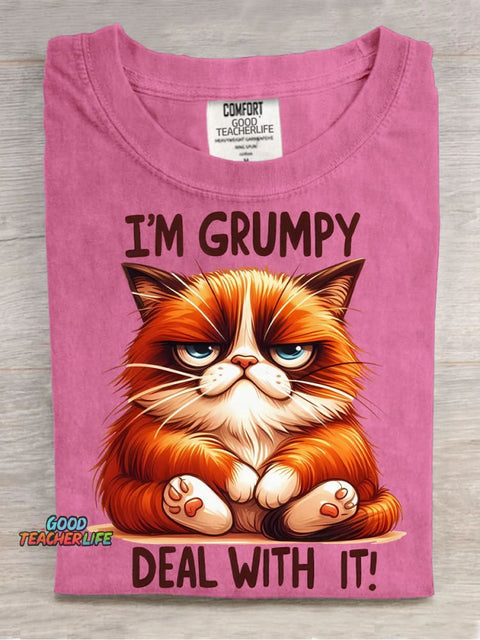 I'm Grumpy Deal with It T-shirt
