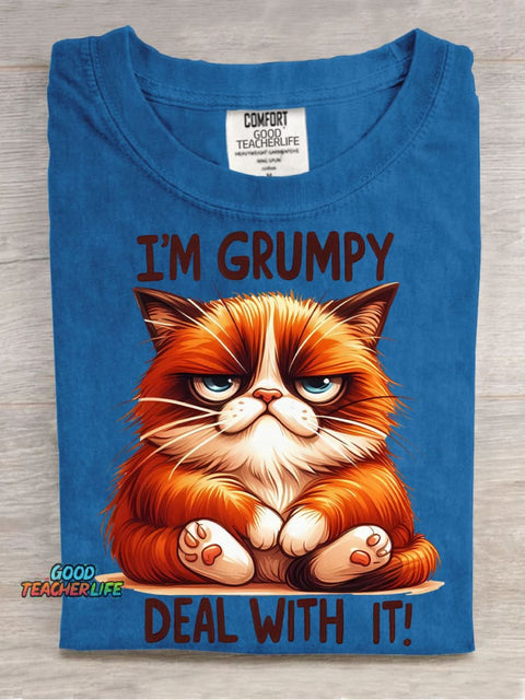 I'm Grumpy Deal with It T-shirt