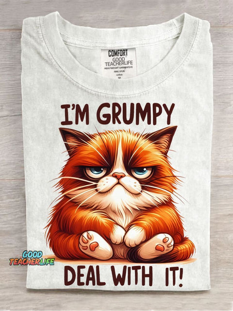 I'm Grumpy Deal with It T-shirt
