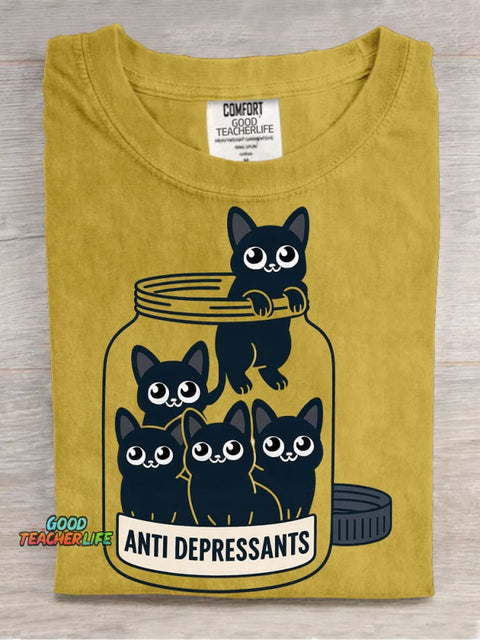 Kittens Anti Depressants T-shirt