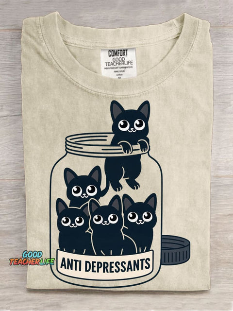 Kittens Anti Depressants T-shirt