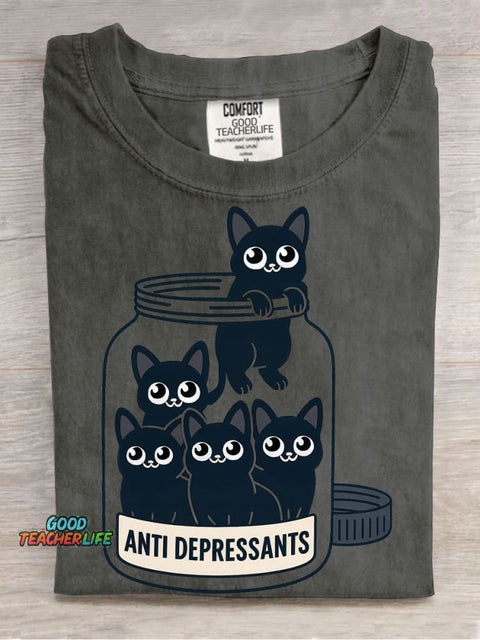 Kittens Anti Depressants T-shirt