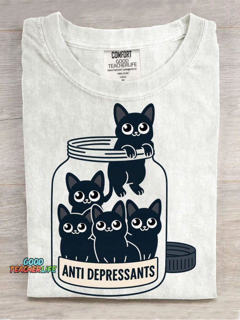 Kittens Anti Depressants T-shirt
