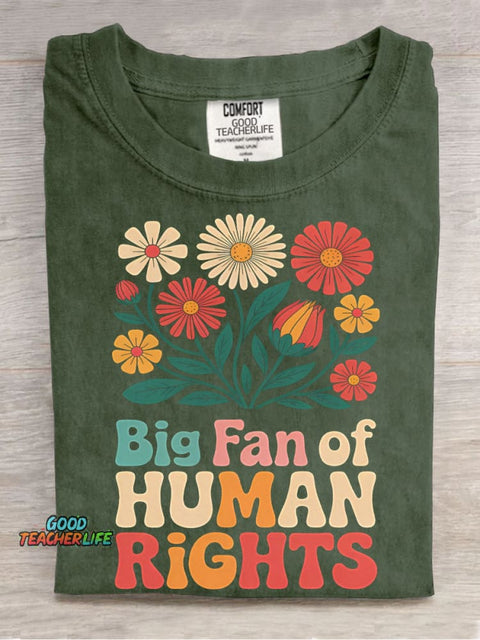 Big Fan of Human Rights T-shirt