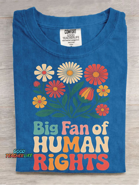 Big Fan of Human Rights T-shirt