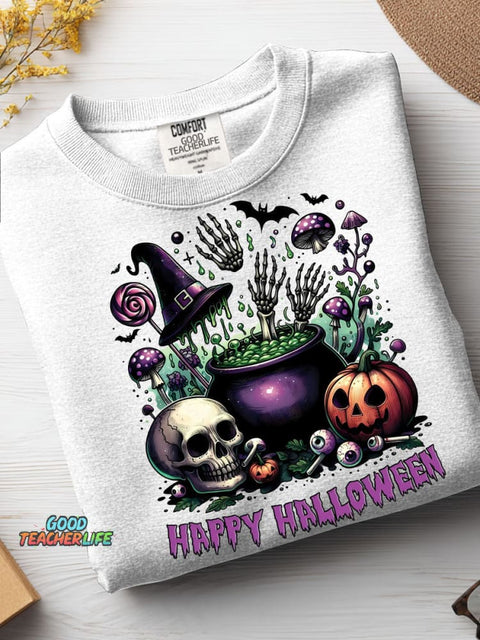 Happy Halloween Casual Sweatshirt