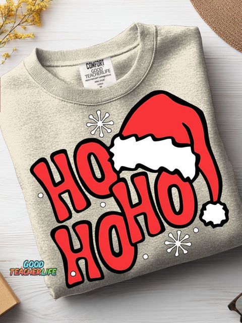 Christmas HO HO HO Casual Sweatshirt