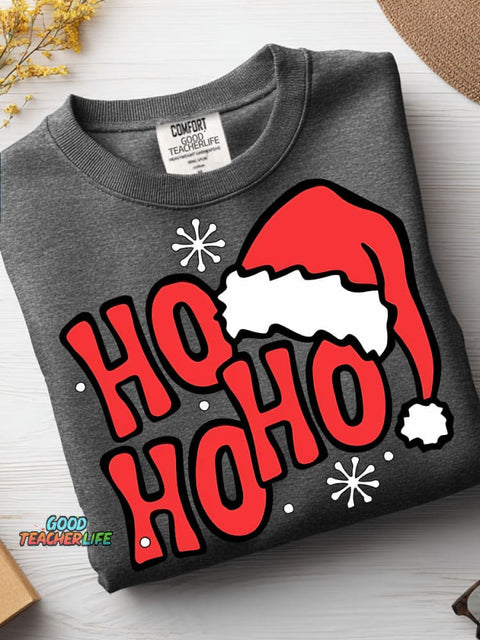 Christmas HO HO HO Casual Sweatshirt