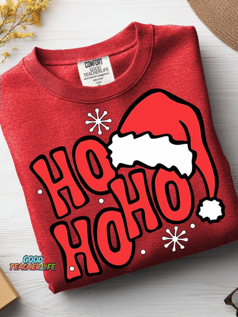 Christmas HO HO HO Casual Sweatshirt