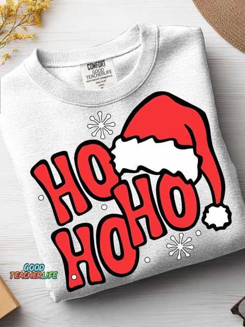 Christmas HO HO HO Casual Sweatshirt