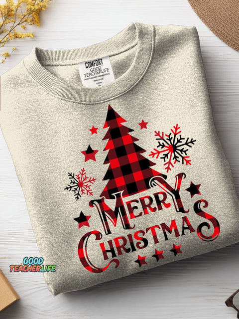 Christmas Decoration Pattern Casual Sweatshirt