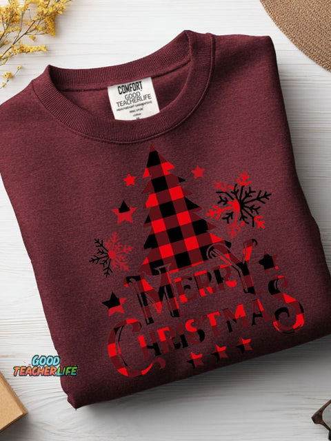Christmas Decoration Pattern Casual Sweatshirt