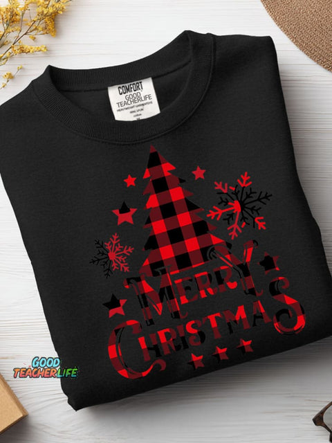 Christmas Decoration Pattern Casual Sweatshirt