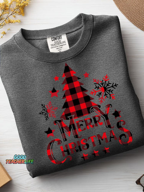 Christmas Decoration Pattern Casual Sweatshirt