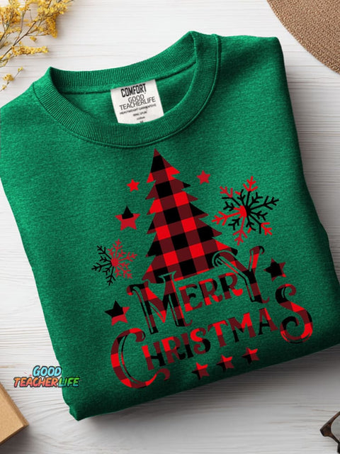 Christmas Decoration Pattern Casual Sweatshirt