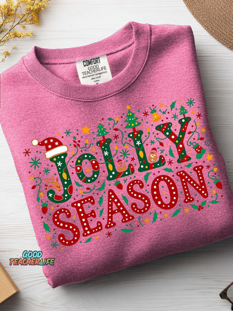 Jolly Season Chrismas Casual Sweatshirt