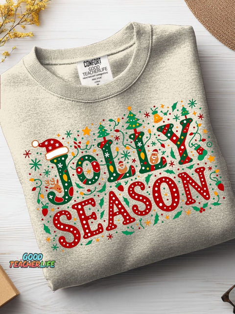 Jolly Season Chrismas Casual Sweatshirt