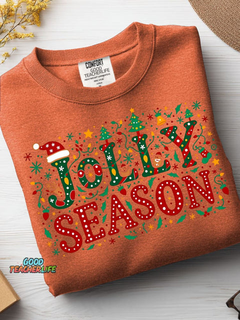 Jolly Season Chrismas Casual Sweatshirt