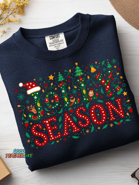 Jolly Season Chrismas Casual Sweatshirt