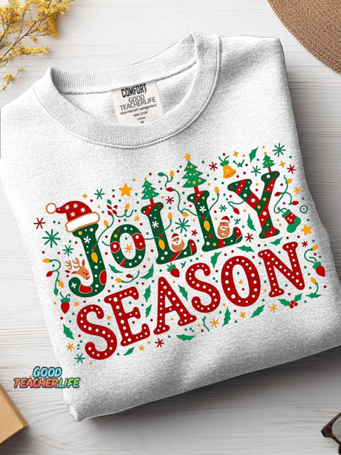 Jolly Season Chrismas Casual Sweatshirt