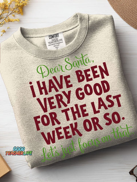 Dear Santa Casual Sweatshirt