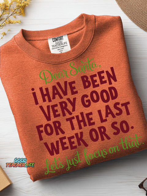 Dear Santa Casual Sweatshirt