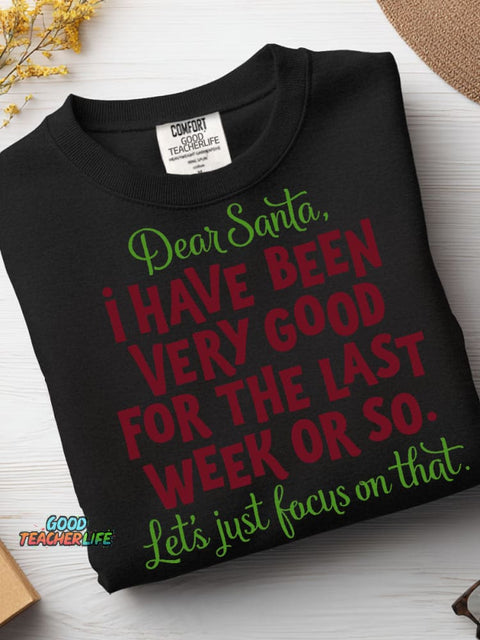 Dear Santa Casual Sweatshirt