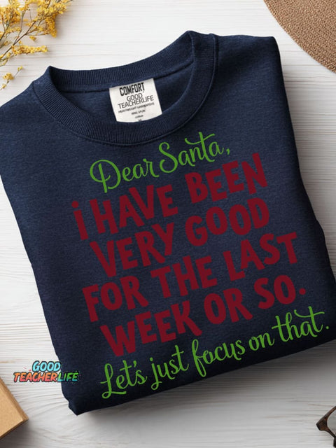 Dear Santa Casual Sweatshirt