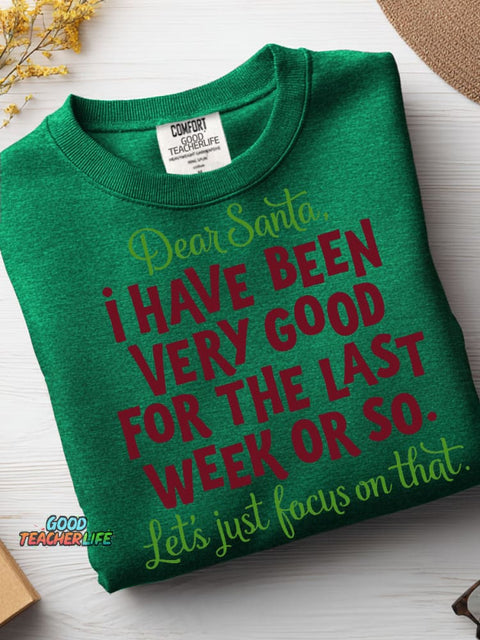 Dear Santa Casual Sweatshirt
