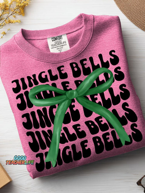 Christmas Jingle Bells Casual Sweatshirt
