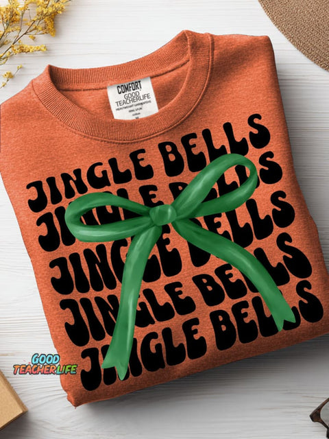Christmas Jingle Bells Casual Sweatshirt