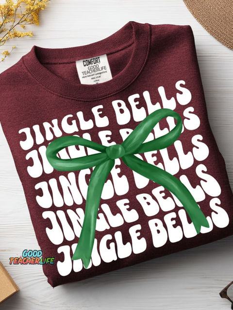 Christmas Jingle Bells Casual Sweatshirt