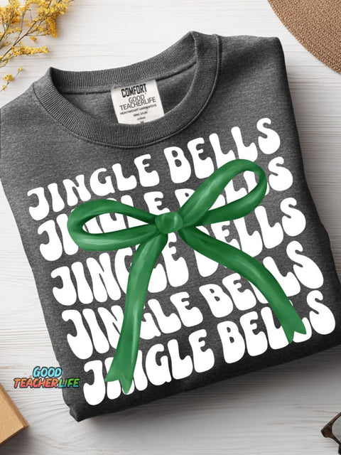 Christmas Jingle Bells Casual Sweatshirt