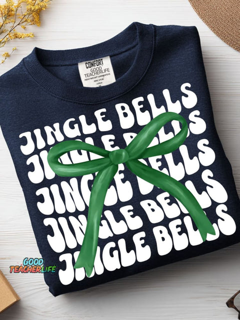 Christmas Jingle Bells Casual Sweatshirt