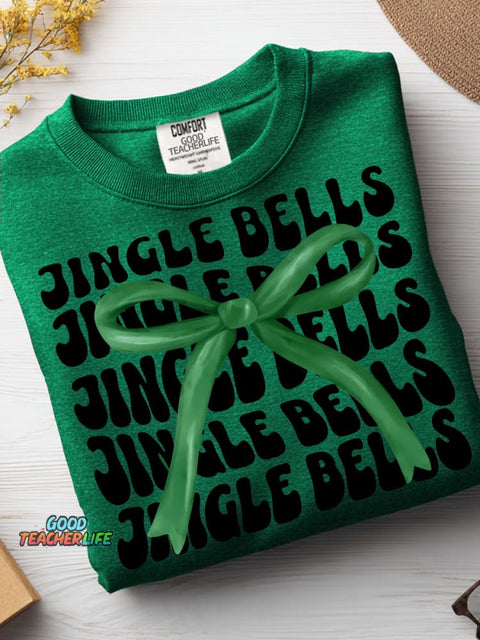 Christmas Jingle Bells Casual Sweatshirt