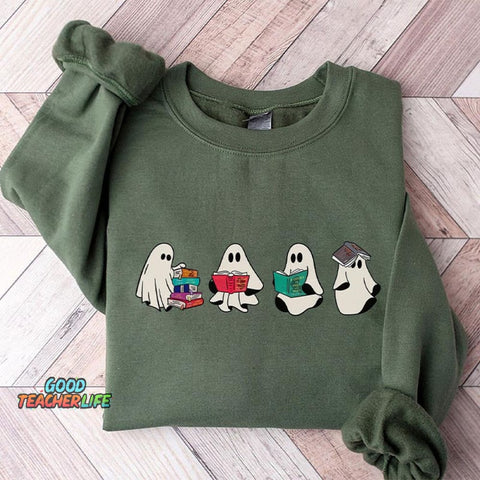 Acotar Ghost Bookish Reader Sweatshirt