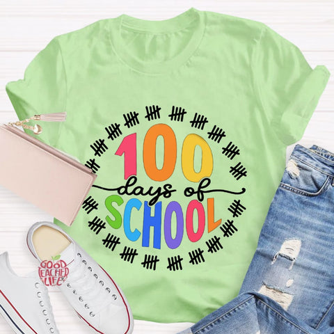 Happy 100 Days of School T-Shirt