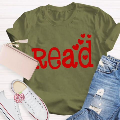 Read Lover Teacher T-Shirt