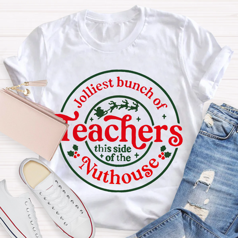 Jolliest Bunch Of Teacher T-Shirt