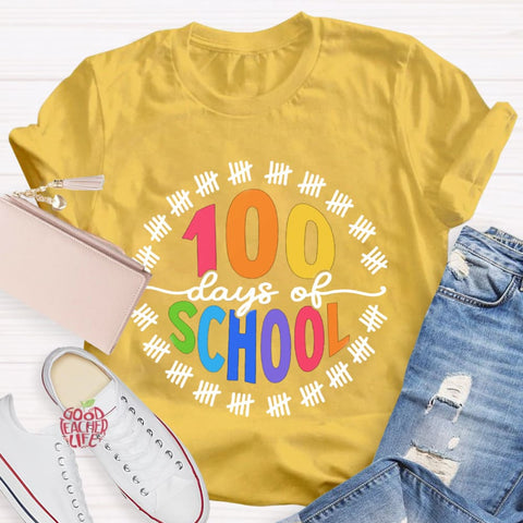 Happy 100 Days of School T-Shirt