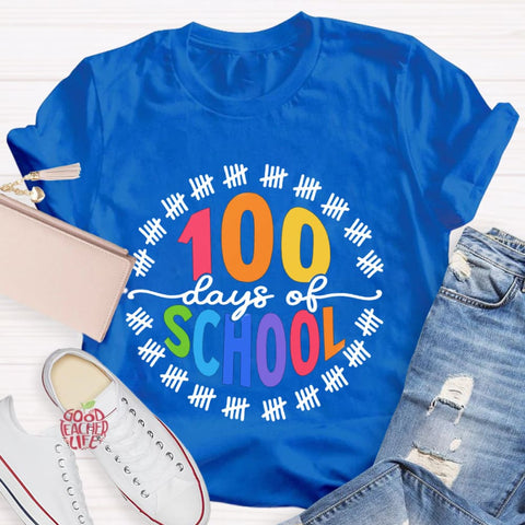 Happy 100 Days of School T-Shirt