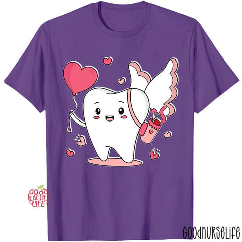 Cute Teeth Cupid Nurse T-Shirt