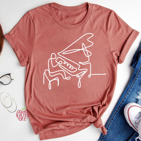 Musician Piano Teacher T-Shirt