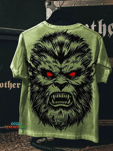 Horror Art Prints Casual T-shirt