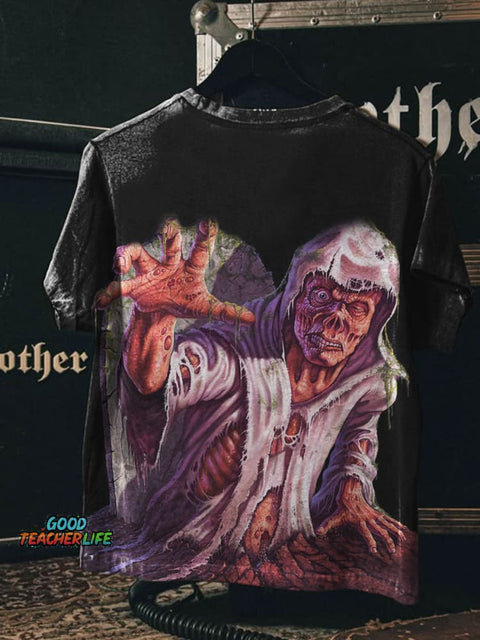 Horror Prints Casual T-shirt