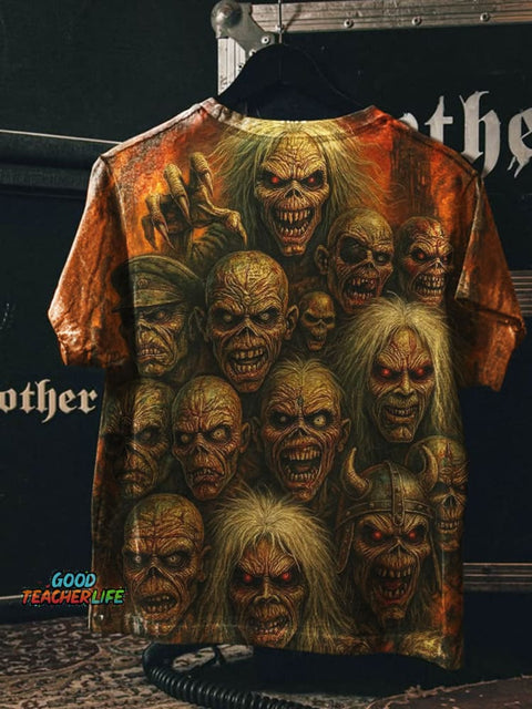 Horror Zombies Prints Casual T-shirt